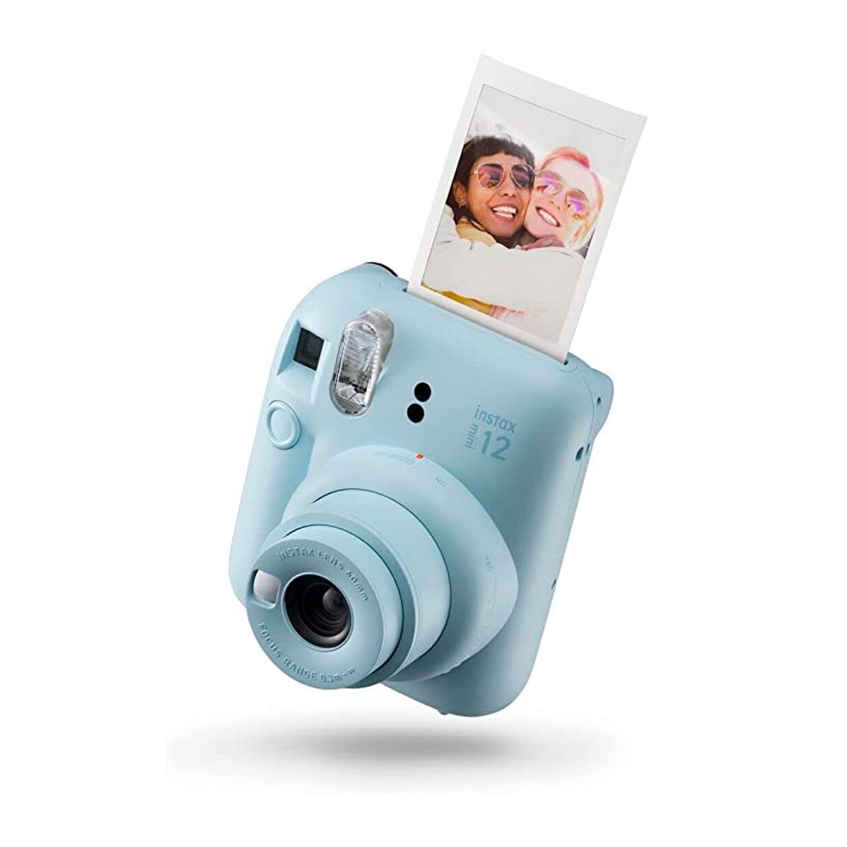 FUJIFILM - Kit Cámara Instantánea Instax Mini 12 Blue + Film 10