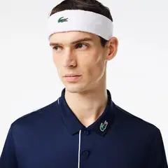 LACOSTE - Cintillo Sport Blanco Tenis Padel
