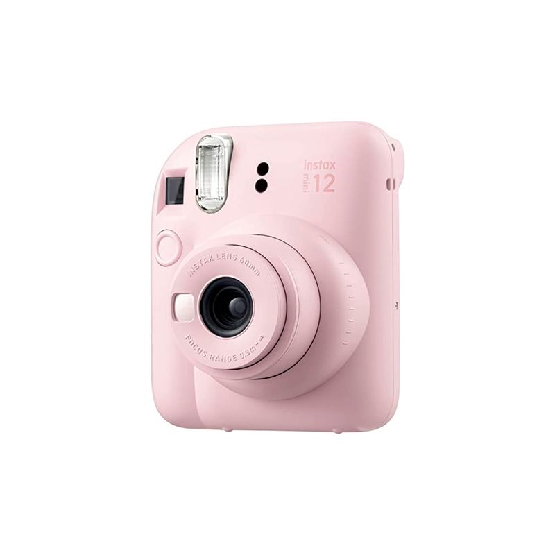 FUJIFILM - Kit Cámara Instantánea Instax Mini 12 Pink + Film 10