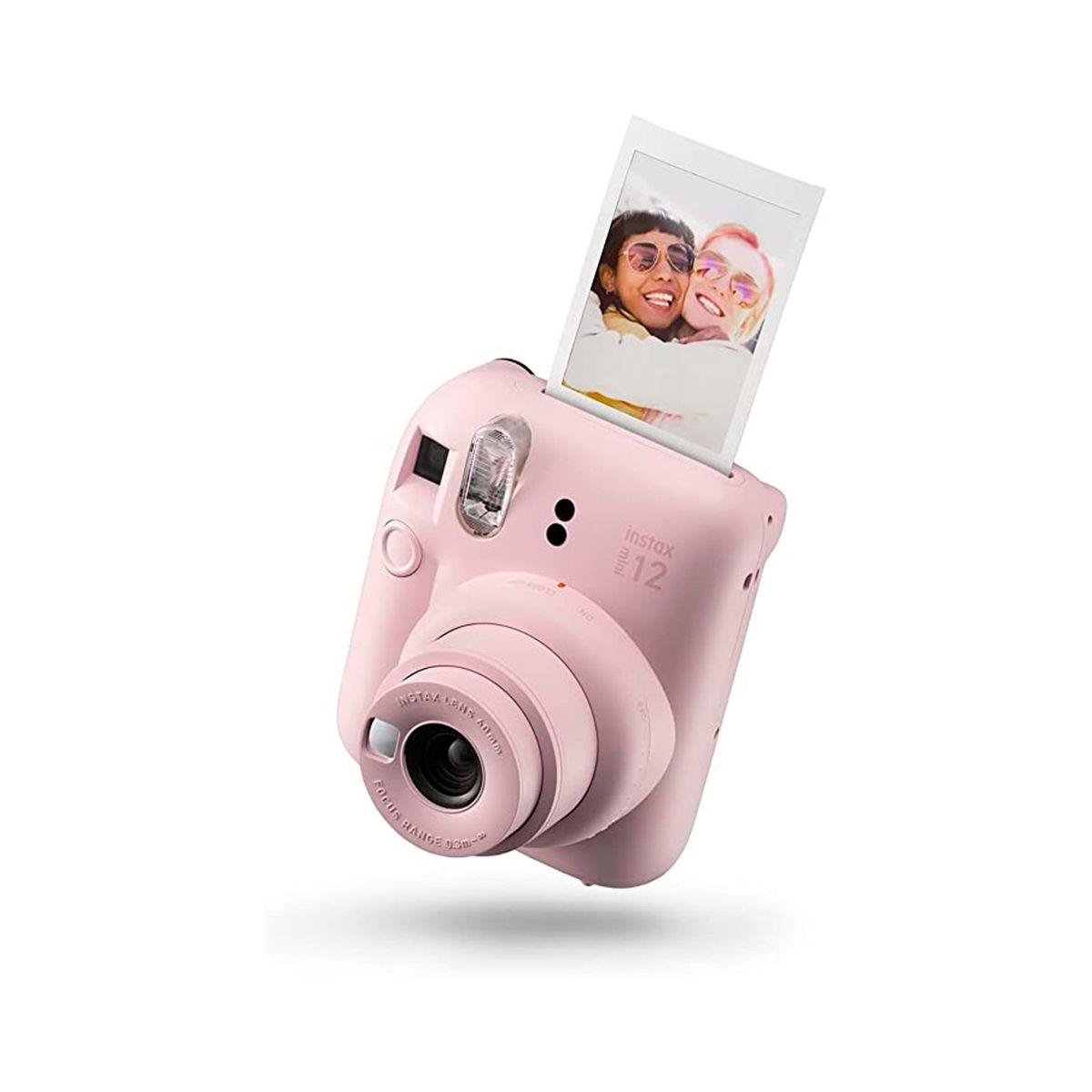 FUJIFILM - Kit Cámara Instantánea Instax Mini 12 Pink + Film 10