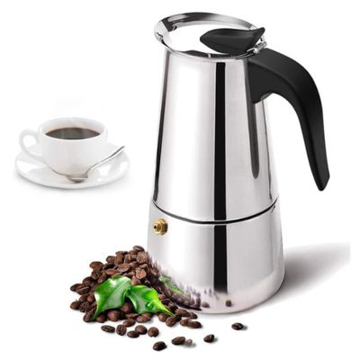 Imagen 2 del producto CAFETERA ITALIANA ESPRESSO 6 TAZAS 300ML ACERO INOXIDABLE