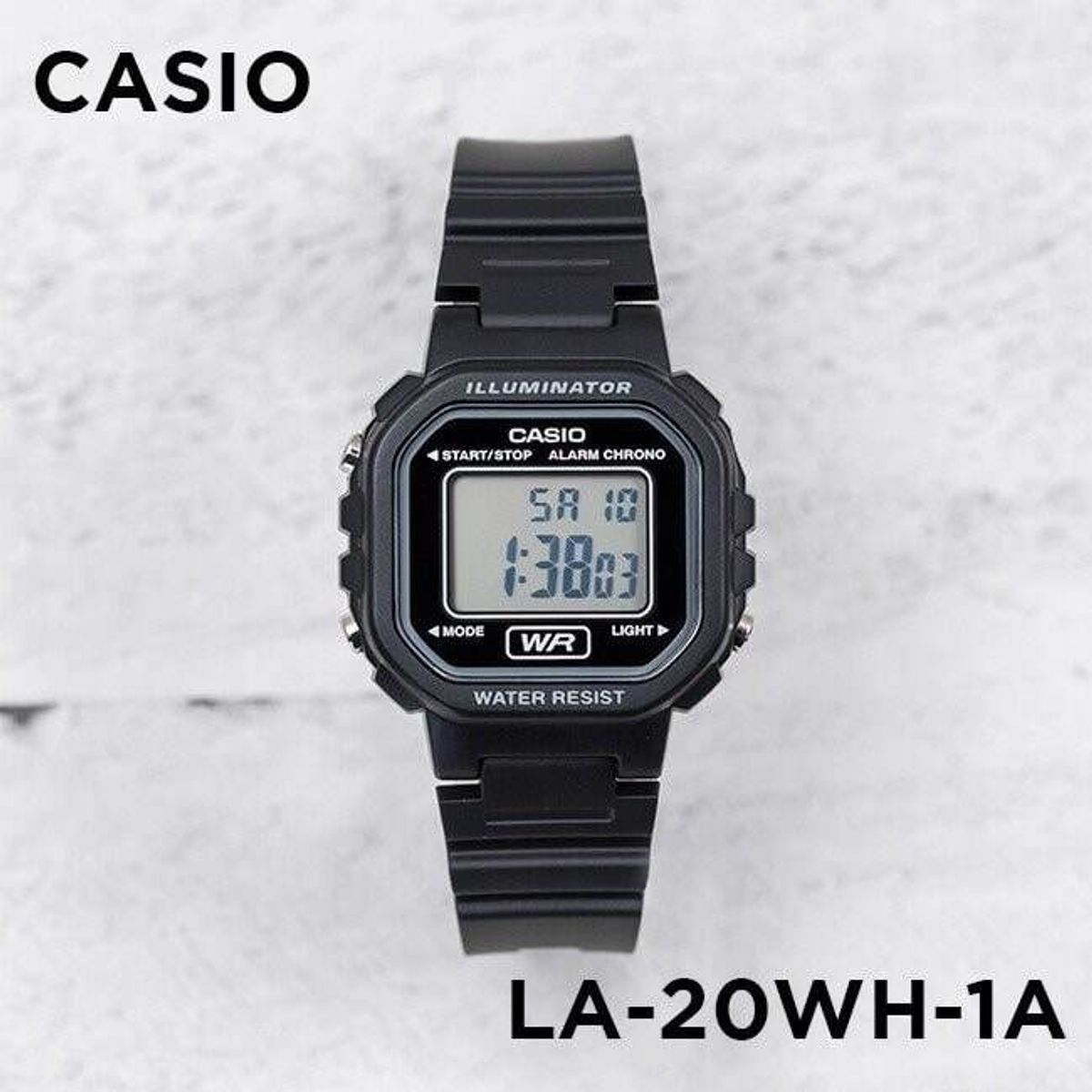 CASIO - RELOJ CASIO LA20WH-1A MUJER DIGITAL DEPORTIVO