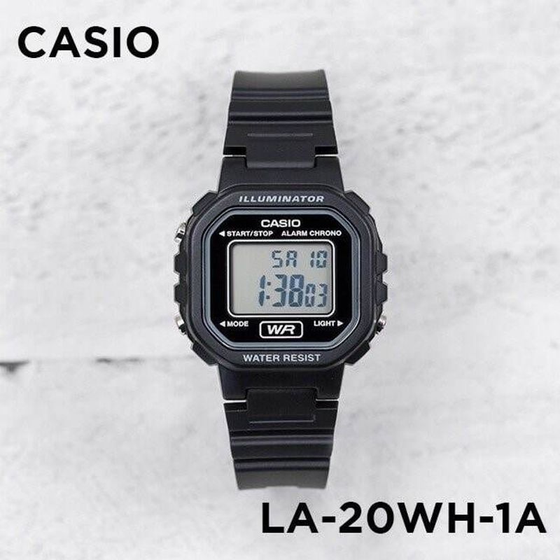 CASIO - RELOJ CASIO LA20WH-1A MUJER DIGITAL DEPORTIVO