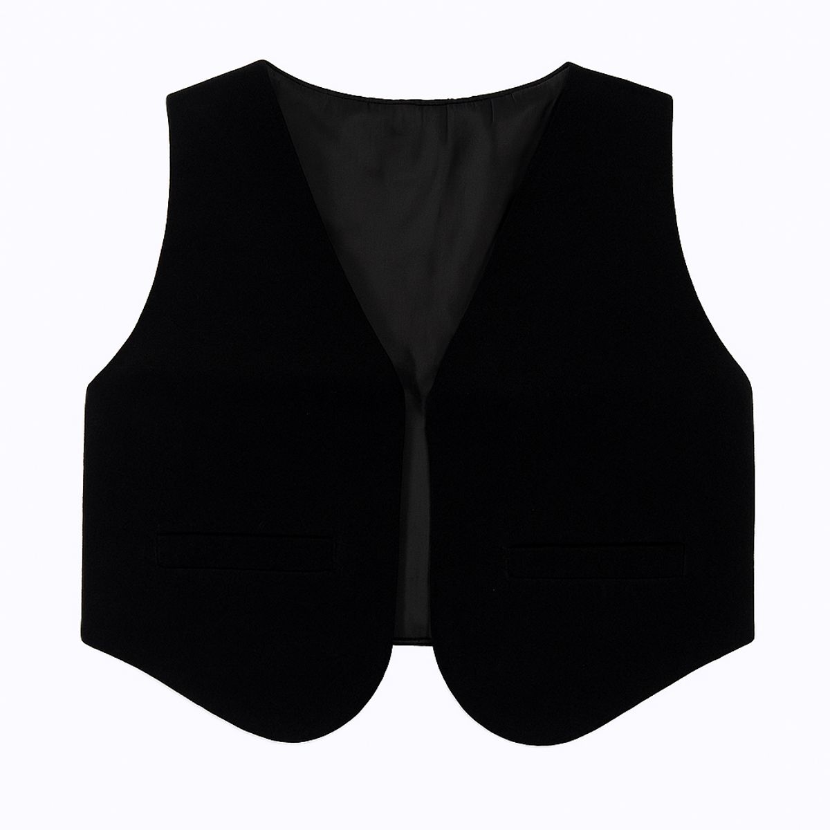 EL TRECE - Chaleco Bolero Negro Niño - Tallas 2 a XL