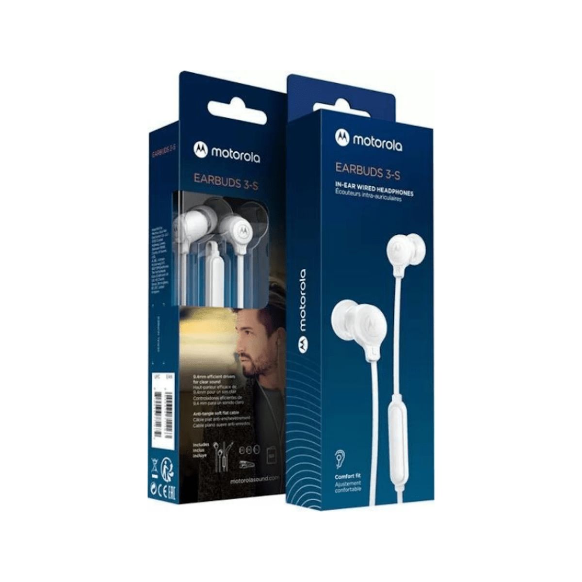 MOTOROLA - Audífonos manos libre Motorola Earbuds 3-S 35mm