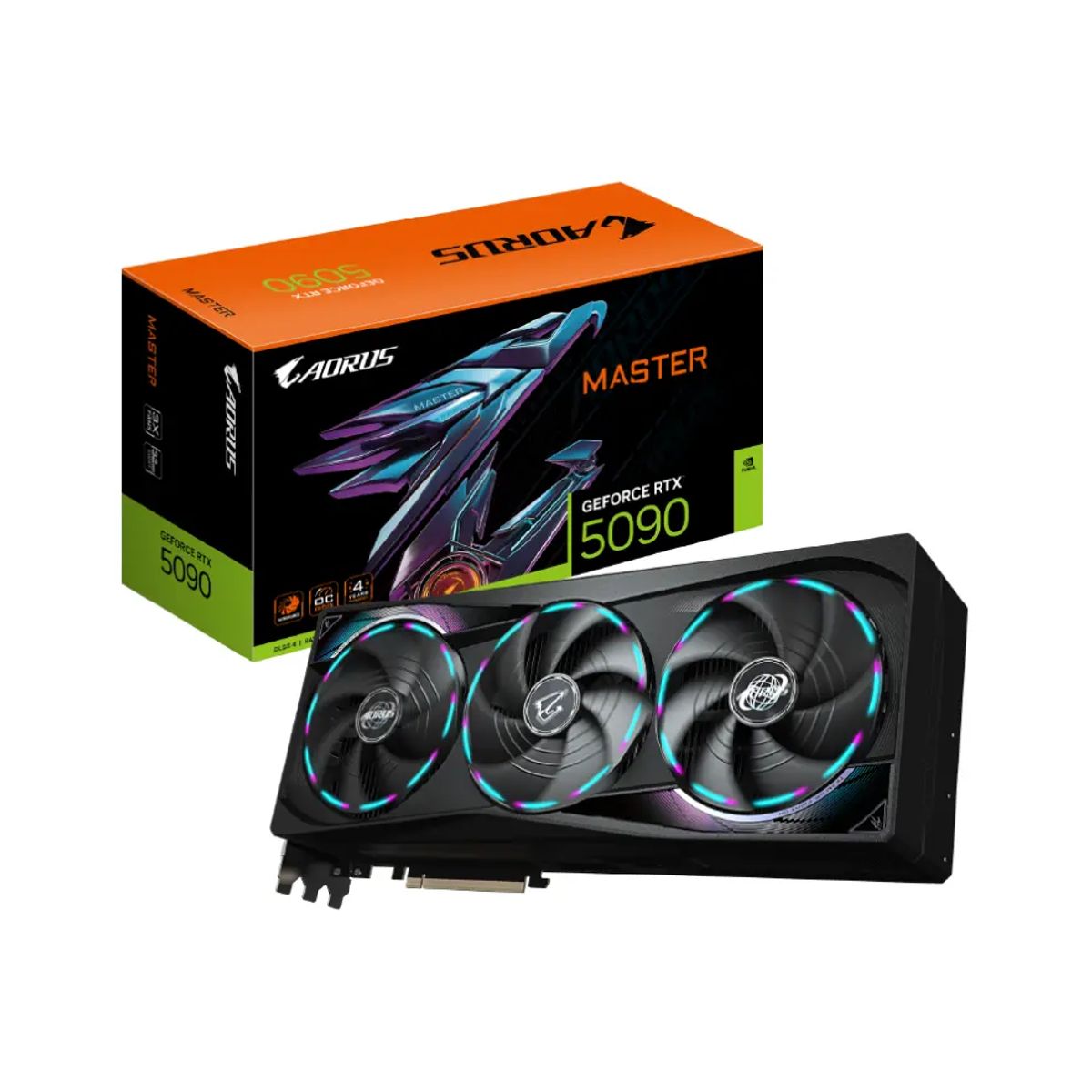 AORUS - Tarjeta de Video AORUS RTX 5090 MASTER 32G GDDR7 PciE-5