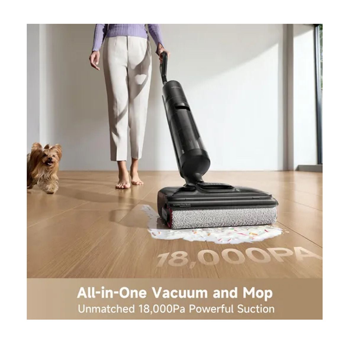 DREAME - DREAME H12 Pro FlexReach Inalámbrica aspiradora 180°plano