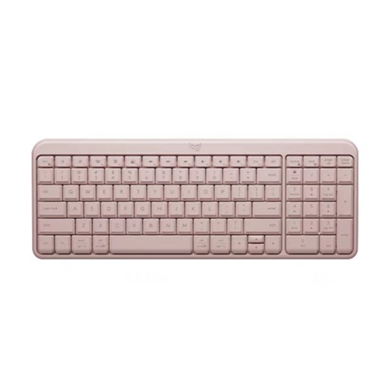 LOGITECH - Teclado Logitech K251 Bluetooth multidispositivo Rosa