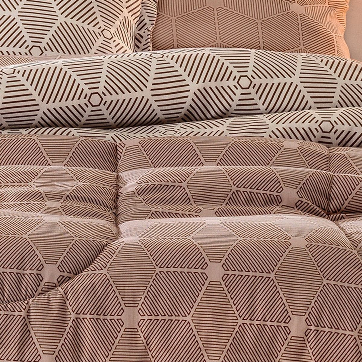 TEKA - Plumón Reversible 2 Plazas 100% Algodón