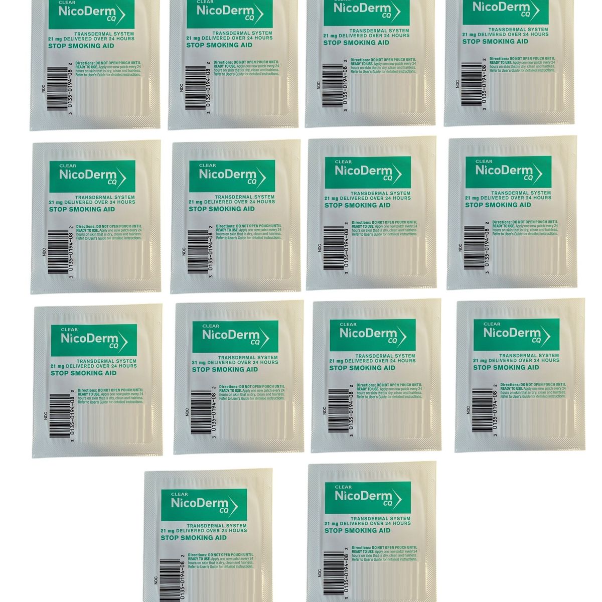 GENERICO - Parches Nicoderm CQ 21mg Step 1 14 Unid