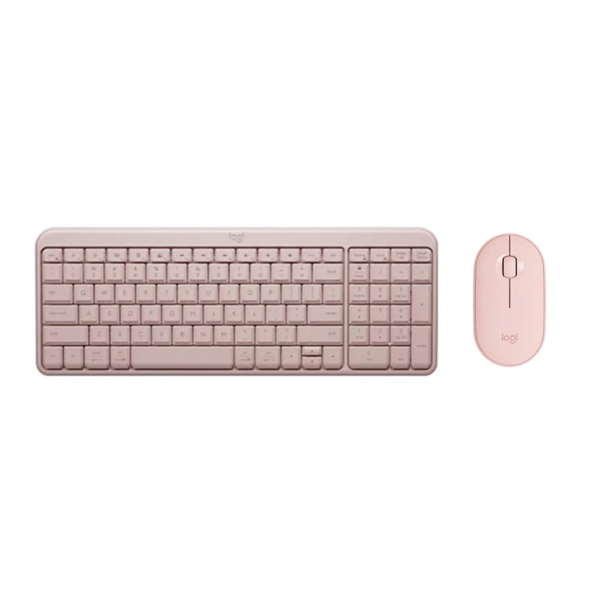 LOGITECH - Teclado Logitech K251 Bluetooth multidispositivo Rosa y Mouse M350