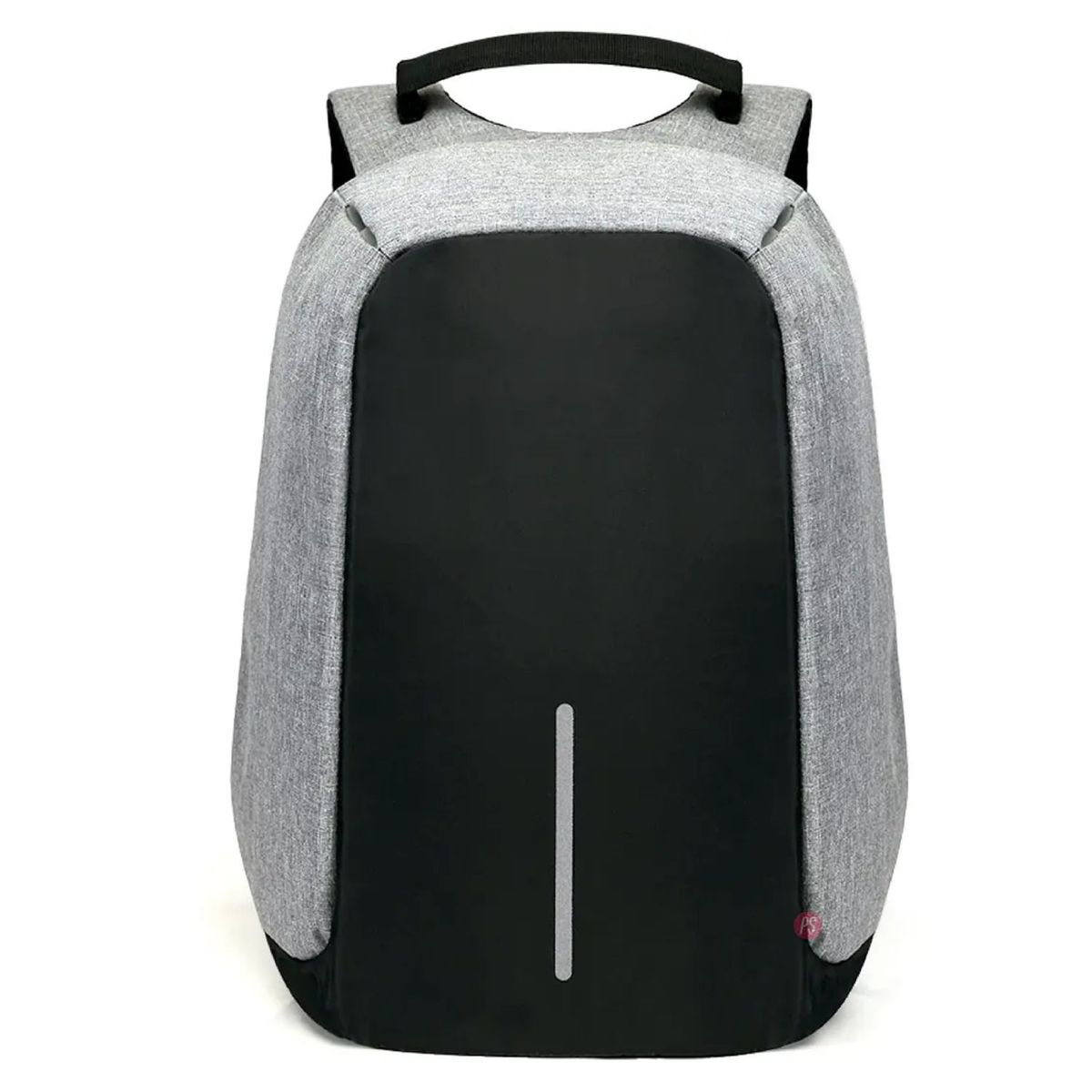 PUNTO STORE - Mochila Antirrobo Impermeable Usb Color Gris - Ps
