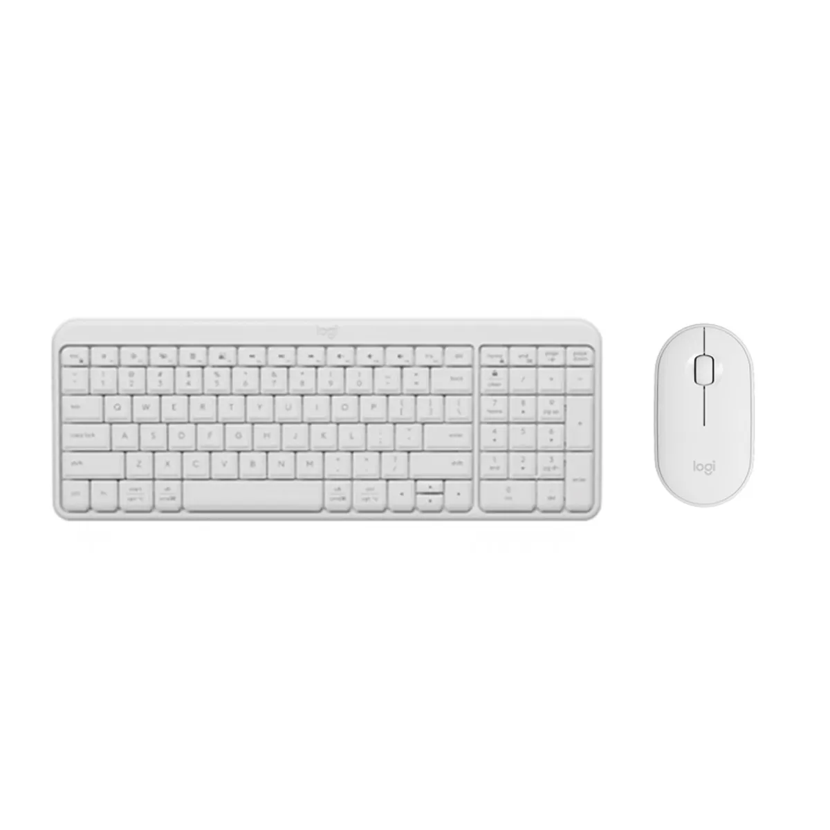 LOGITECH - Teclado Logitech K251 Bluetooth multidispositivo Blanco y Mouse M350