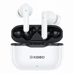 KBOD - Audífonos Inalámbricos Bluetooth 5.3 Tws C38 Tipo C Blanco