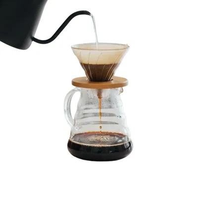 Orcus Set Cafetera V60 600Ml 4 Tazas Dripper - Decantador