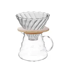 ORCUS - SET CAFETERA V60 600ML 4 TAZAS