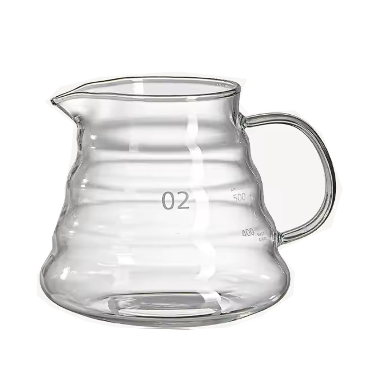 ORCUS - SET CAFETERA V60 600ML 4 TAZAS
