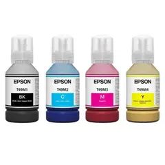 EPSON - Pack 4 Tintas De Sublimación Eps T49m 140ml F570/ F170/ F571