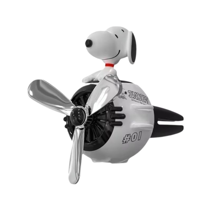 GENERICO - Ambientador Para Auto Snoopy + Dos Pastillas Aromatizantes