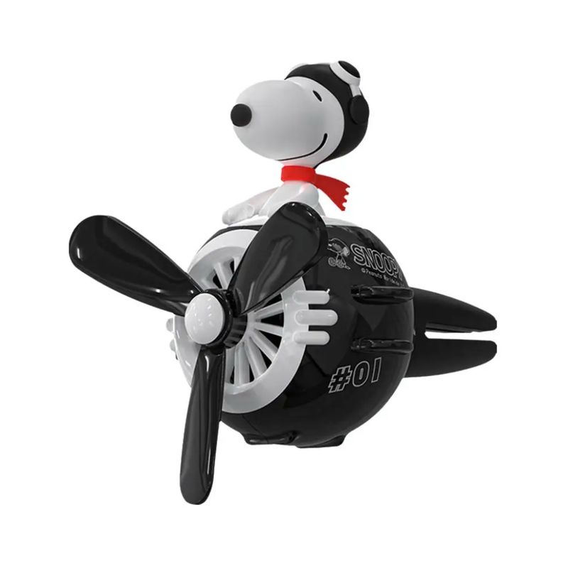 GENERICO - Ambientador Para Auto Snoopy Aviador + Dos Aromatizantes