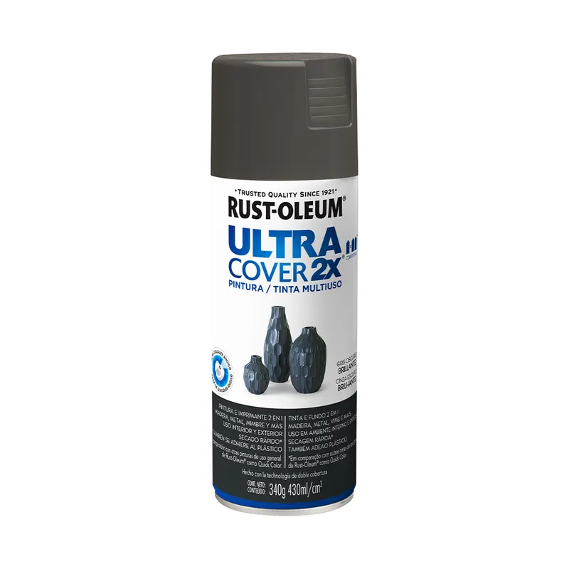 GENERICO - ULTRA COVER 2X - Gris Oscuro Brill 340G