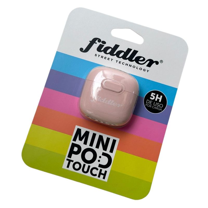 FIDDLER - Audifono Fiddler Colors Rosa Mini Pod Touch Inalambrico FIDDLER