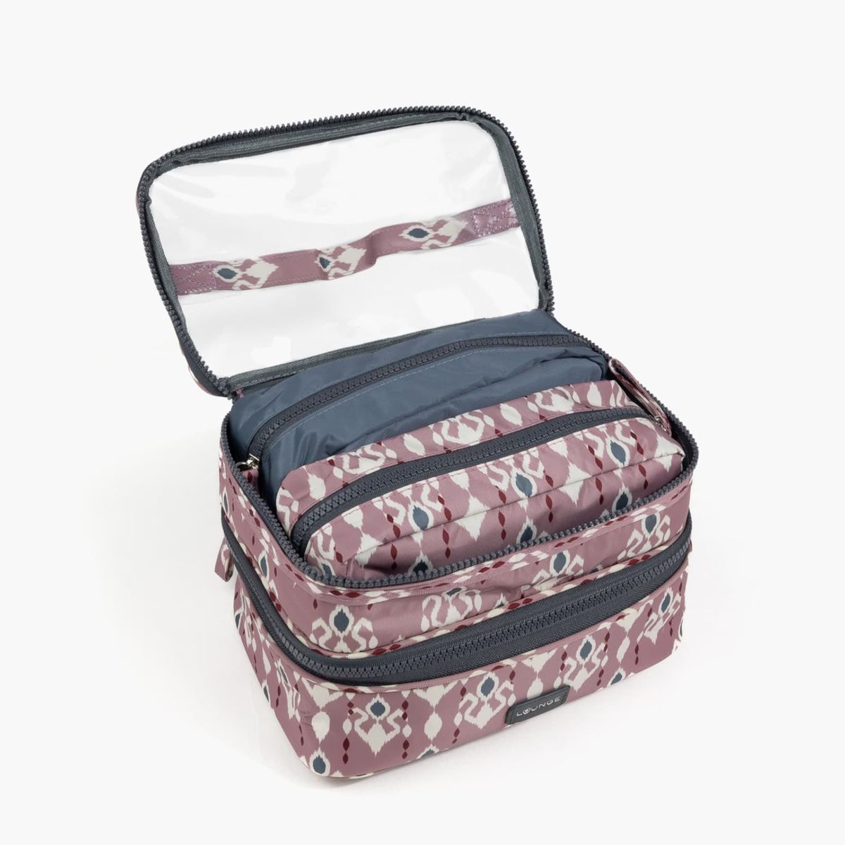 LOUNGE - Cosmetiquero Doble Estampado LOUNGE