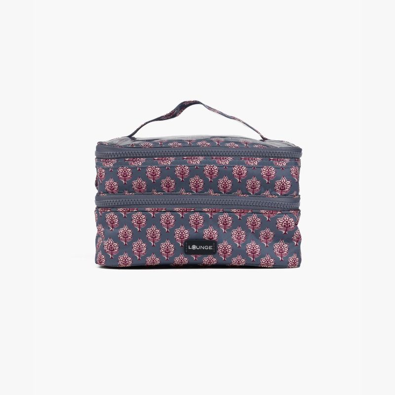 LOUNGE - Cosmetiquero Mujer Doble Estampado