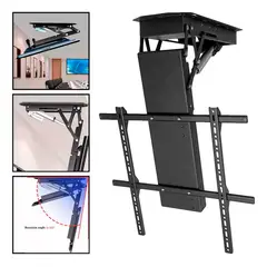 GENERICO - Soporte Tv Motorizado Techo Electrico 32-75 Brazo Hidraulico