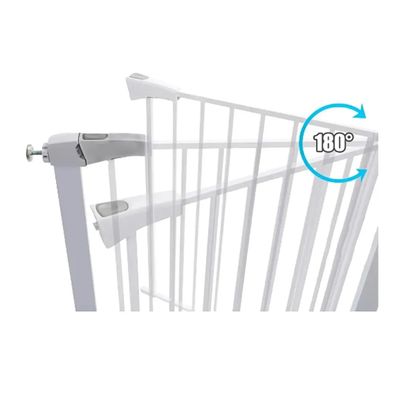 Imagen 2 del producto Reja Seguridad Escalera Puerta Ajustable Para Bebe Blancoge