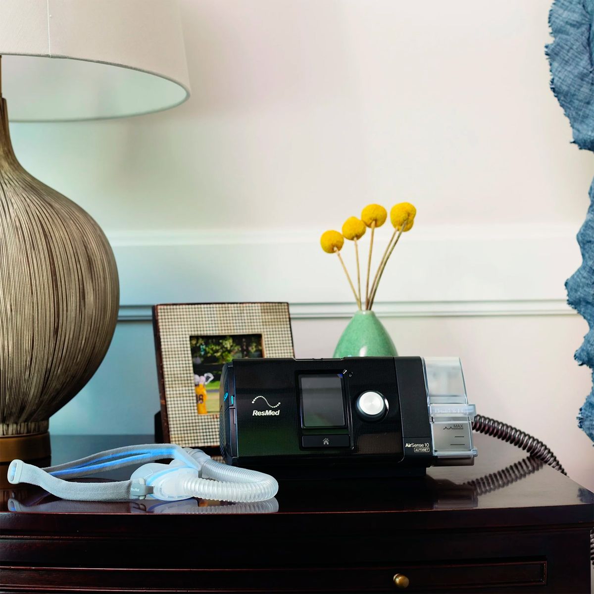 RESMED - RESMED - Tubo CPAP Calefaccionado - 2 metros de Largo Para Equipos CPAP ResMed