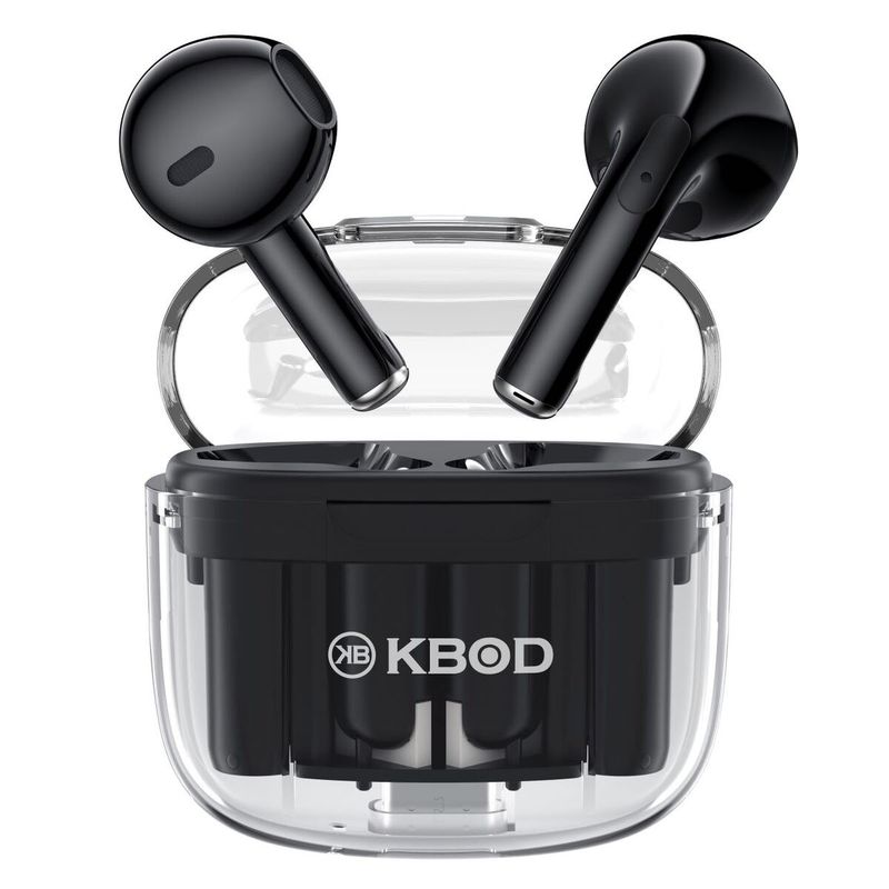 KBOD - Audífonos Inalámbricos Bluetooth Kbod Tws C48 Negro