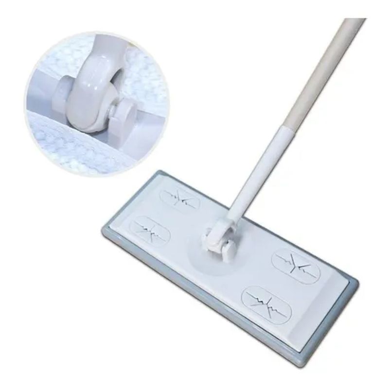 GENERICO - Mopa Limpiador Trapeador Plegable Para Pisos Paño Desechable