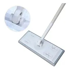 GENERICO - Mopa Limpiador Trapeador Plegable Para Pisos Paño Desechable
