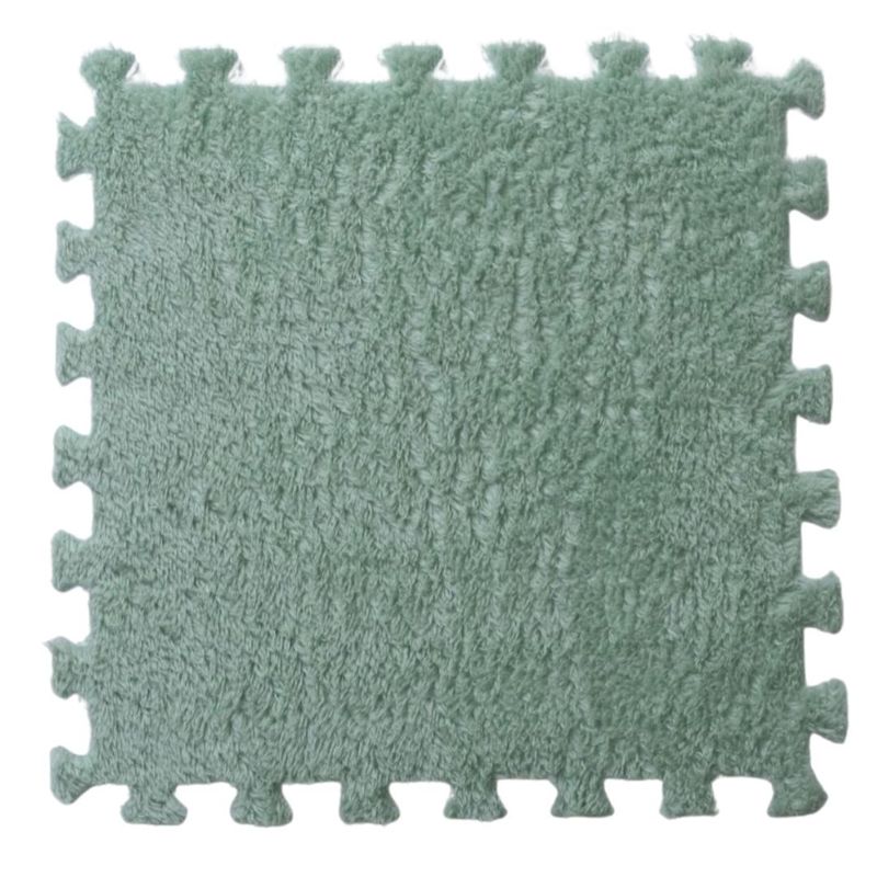CRUSEC - Pack 6 Alfombra Bloque Felpa Living Dormitorio Invierno Home