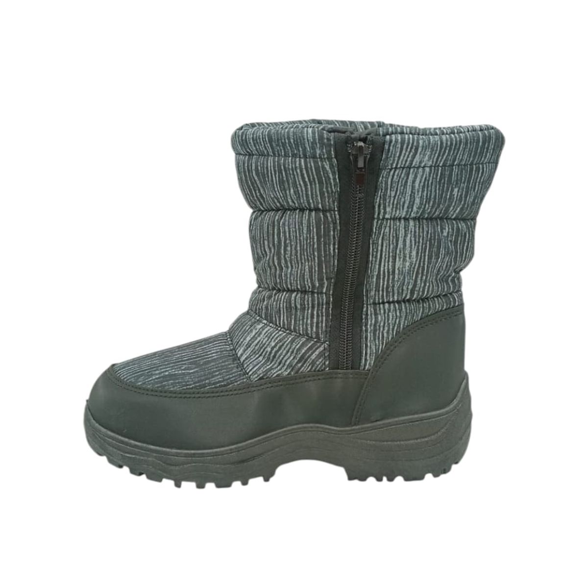 HERIEL - Bota Negra Impermeable Mujer