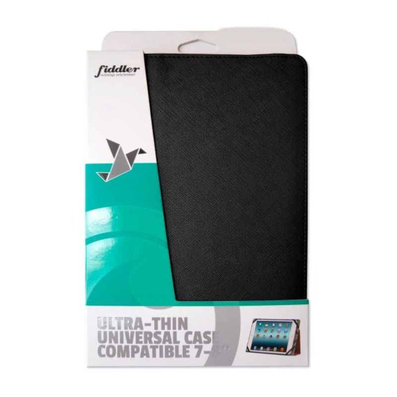 FIDDLER - Carcasa Tablet 7 A 8 Pulgadas Universal Fiddler Negra FIDDLER