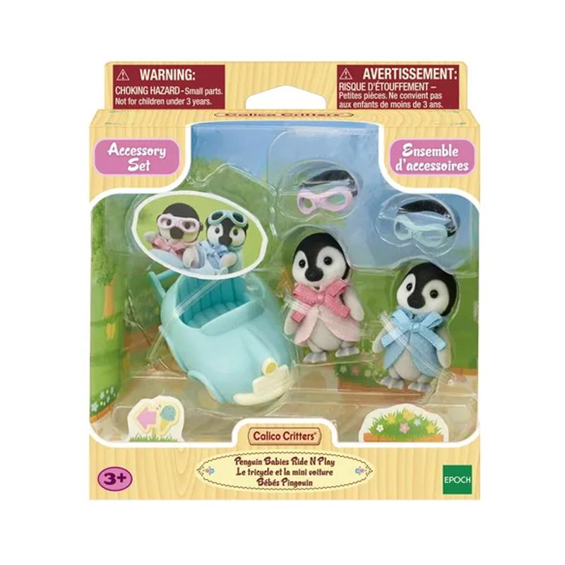 SYLVANIAN FAMILIES - Penguin Babies Pingüinos Bebes Calico critters sylvanian