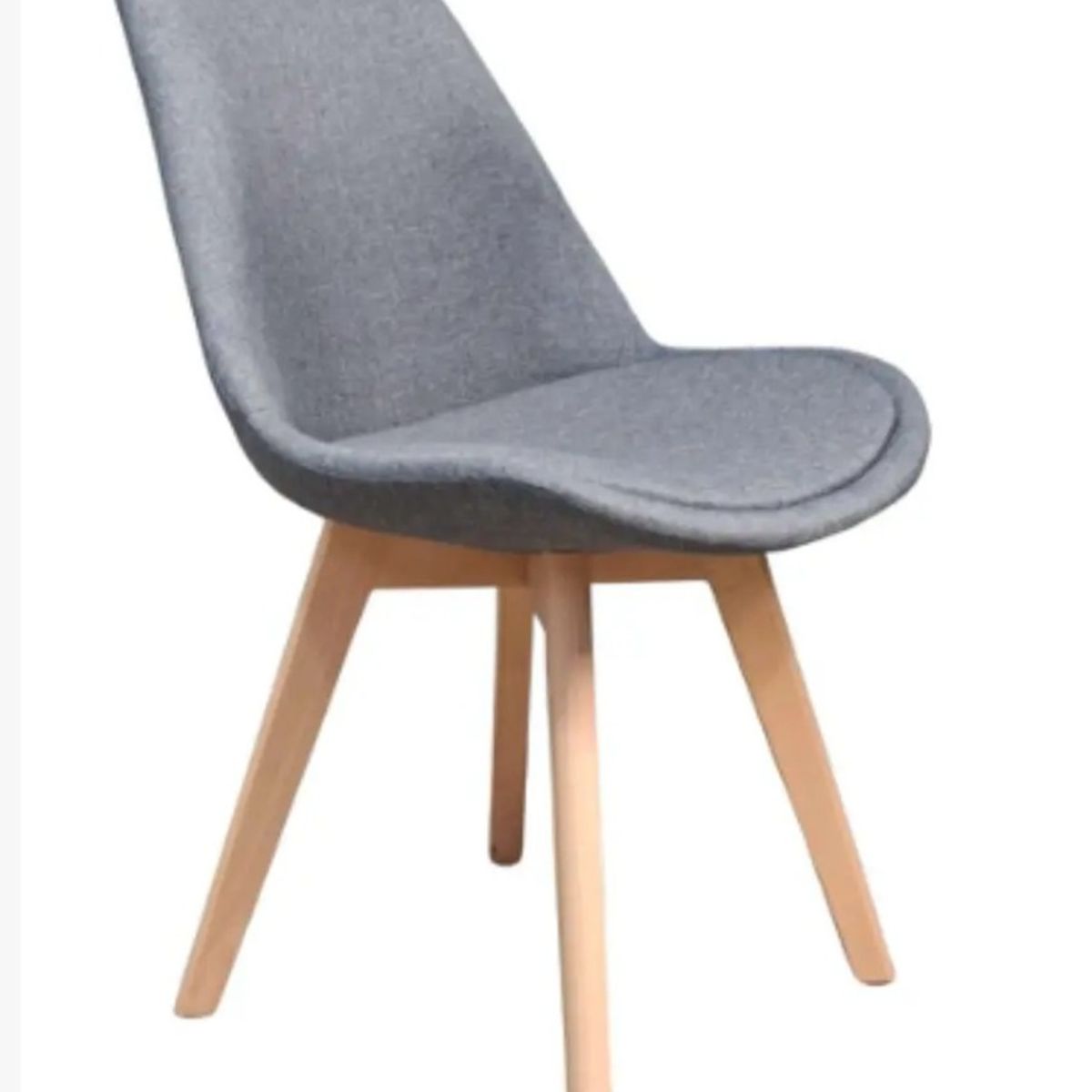 CORI CORI - Silla Tulip Lino Gris