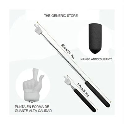 Imagen 2 del producto Puntero Retráctil Enseñanza De Lectura Aprendizaje