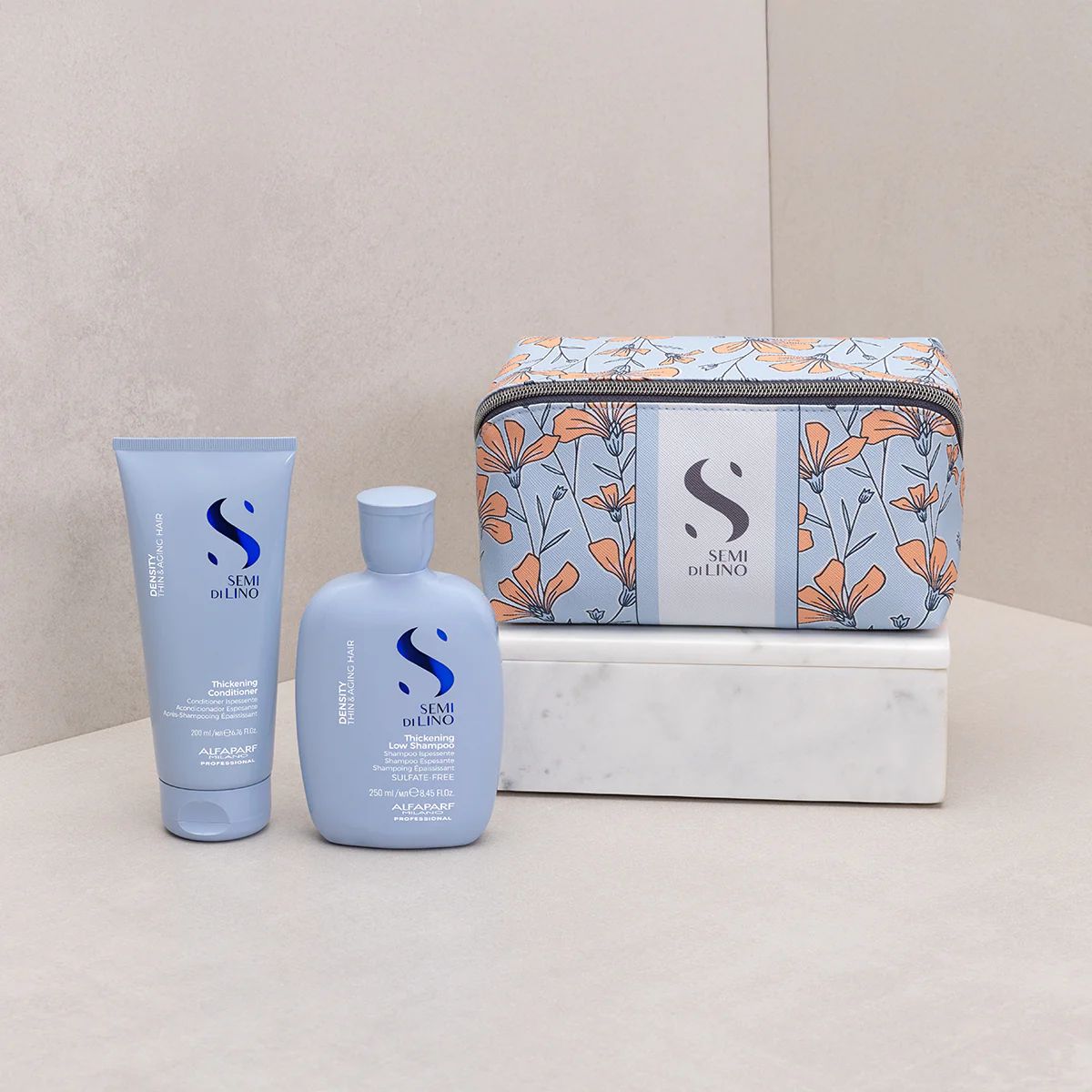 ALFAPARF MILANO - Pack Cabello Fino Density Estuche + Shampoo +acondicionador