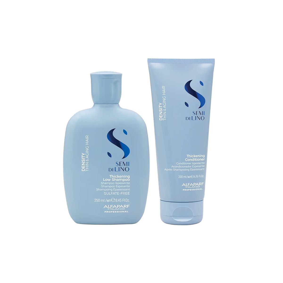 ALFAPARF MILANO - Pack Cabello Fino Density Estuche + Shampoo +acondicionador