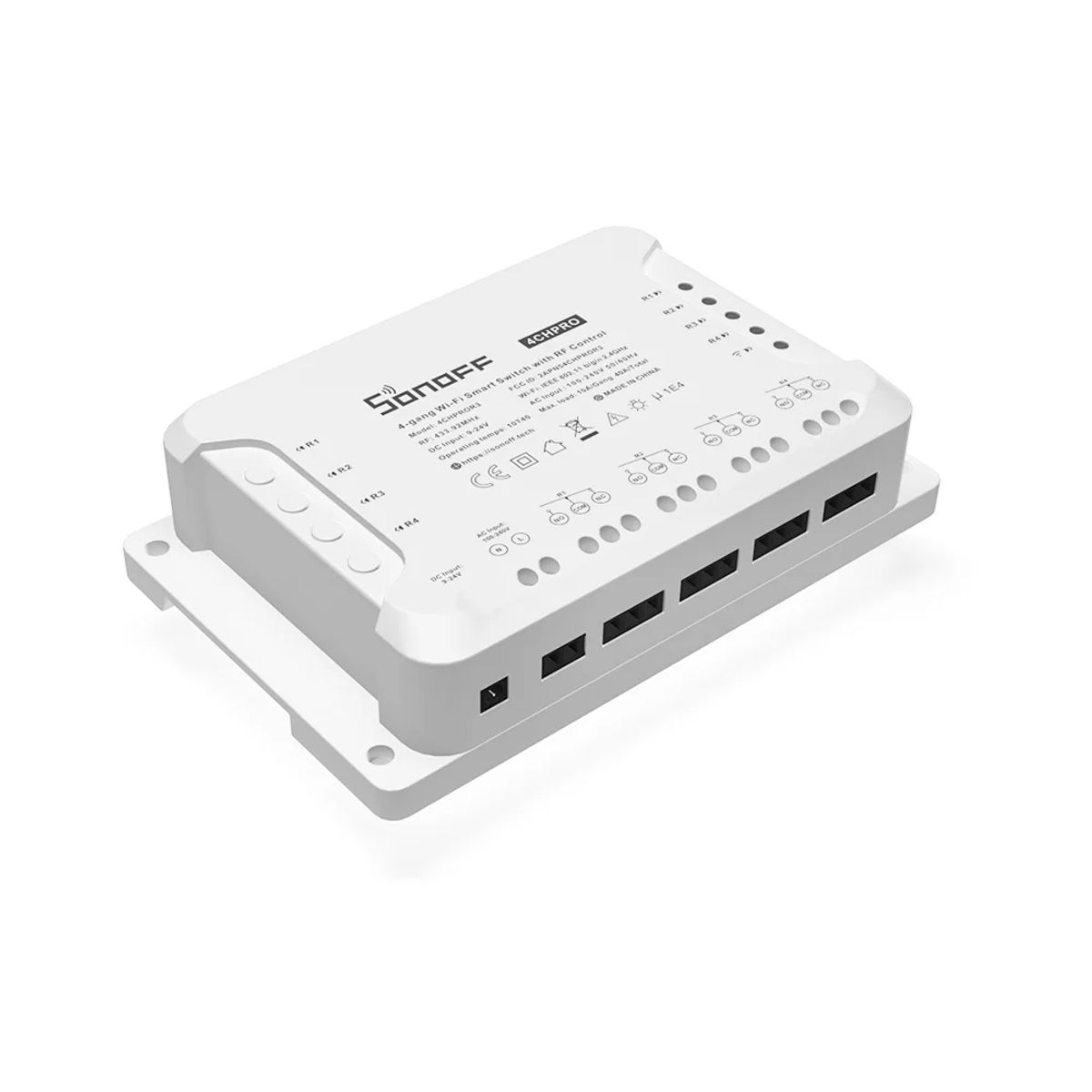 SONOFF - Interruptor Wifi DIY Sonoff 4 Canales PRO R3