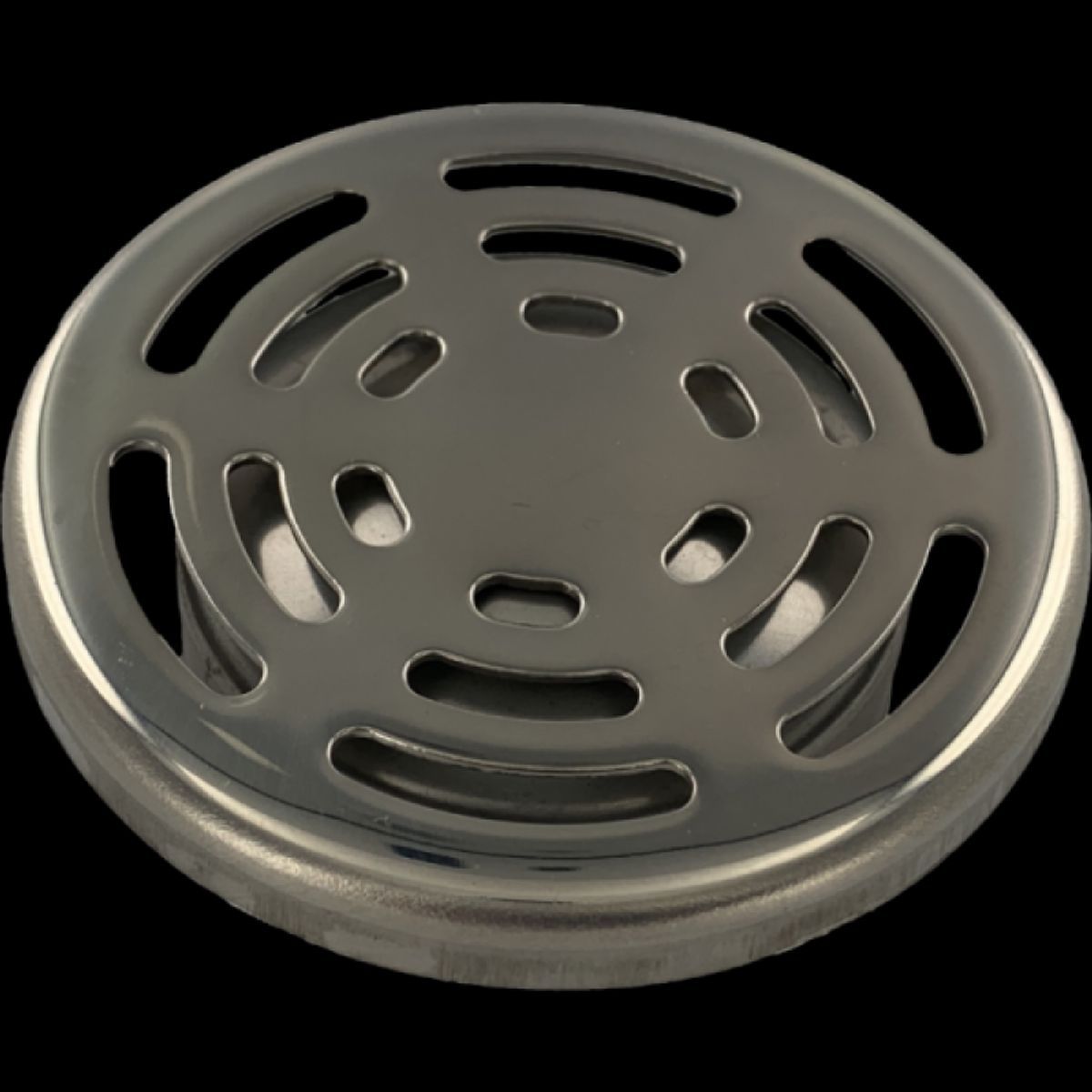 GENERICO - PILETA AC INOXIDABLE 10X10 REJILLA REDONDA PARA RECEPTACULO EN OBRA CP