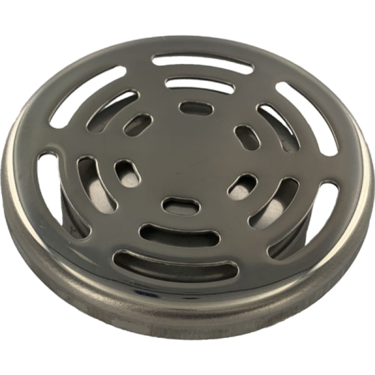 GENERICO - PILETA AC INOXIDABLE 10X10 REJILLA REDONDA PARA RECEPTACULO EN OBRA CP