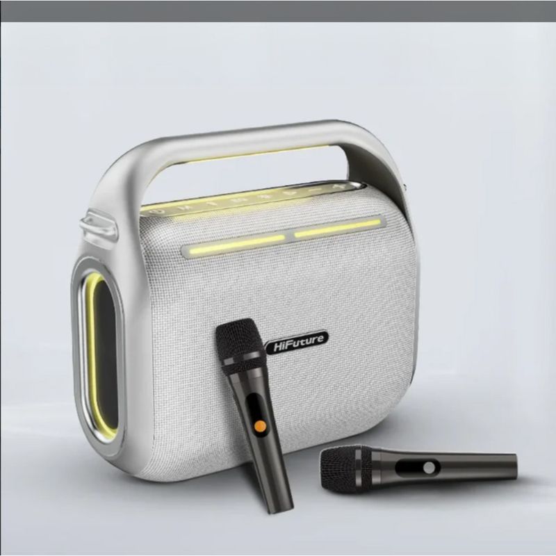 HIFUTURE - Parlante Karaoke HiFuture MusicBox 200 Silver