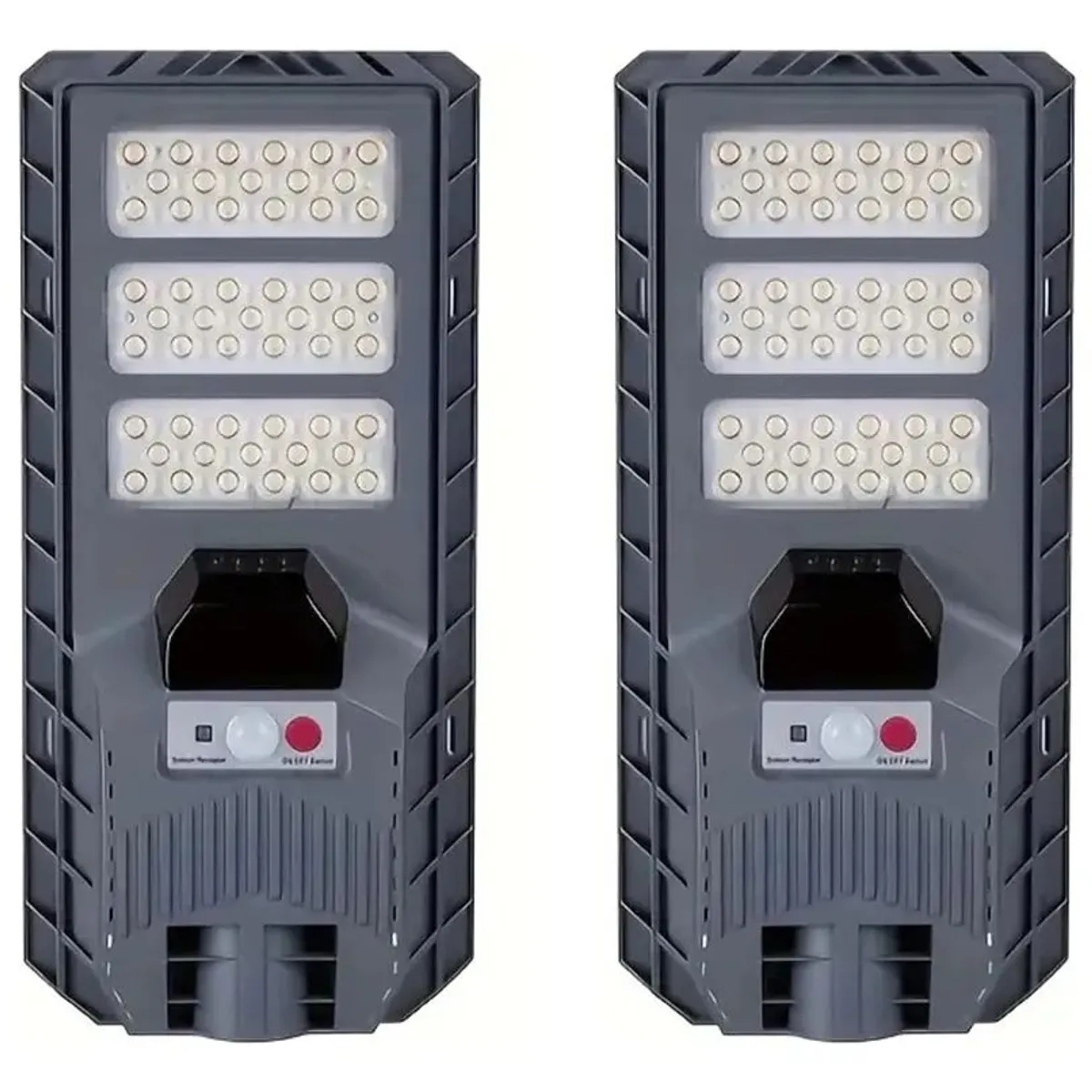 SHOP EHOME BAG - Pack 2 Foco Solar 300w Recargable Ip65 Sensor Y Control