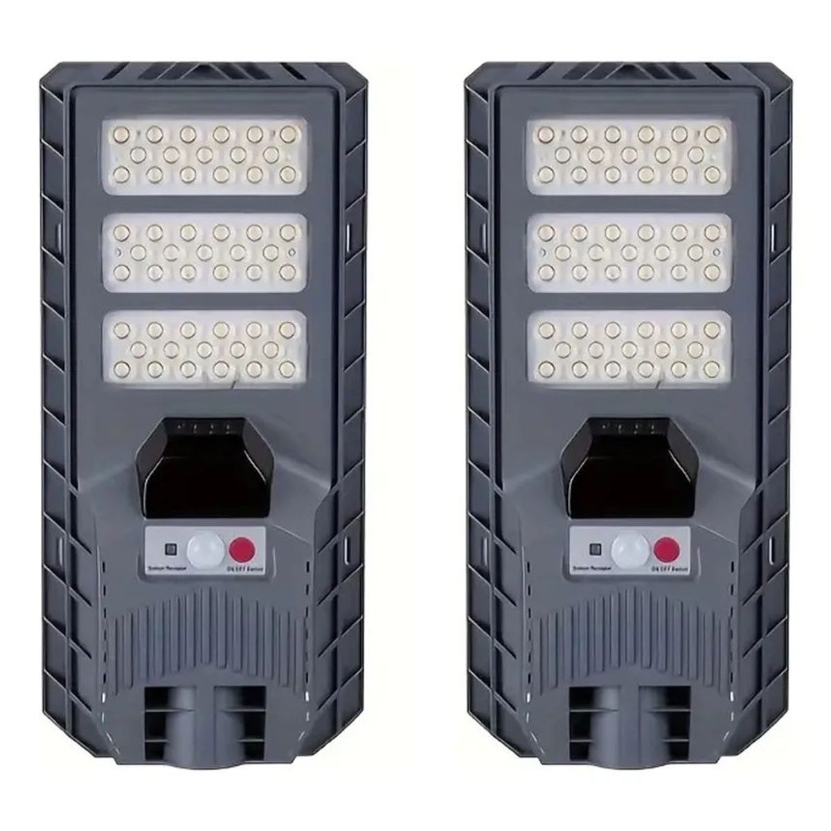 SHOP EHOME BAG - Pack 2 Foco Solar 300w Recargable Ip65 Sensor Y Control