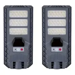 SHOP EHOME BAG - Pack 2 Foco Solar 300w Recargable Ip65 Sensor Y Control