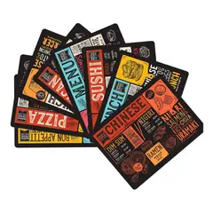 DAVANTI - Set 8 Individuales De Mesa Modelo Menú